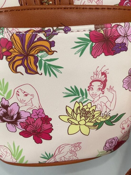 Loungefly Disney Princess Floral Mini Backpack With tags main image 8